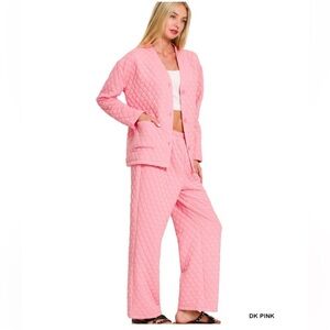 Zenana Loungewear Set Top & Pants